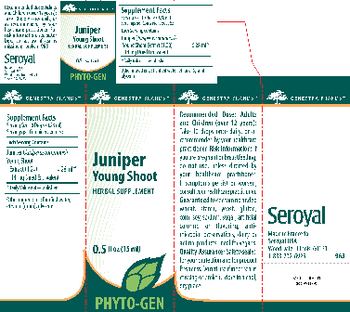 Genestra Brands Juniper Young Shoot - herbal supplement