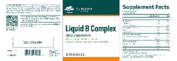 Genestra Brands Liquid B Complex Natural Tangerine-Cherry Flavor - supplement