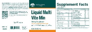 Genestra Brands Liquid Multi Vite Min Natural Lemon-Cardamom Flavor - supplement