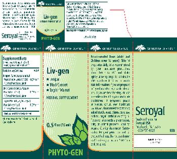 Genestra Brands Liv-gen - herbal supplement