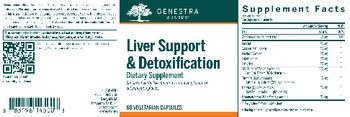 Genestra Brands Liver Support & Detoxification - supplement