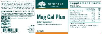 Genestra Brands Mag Cal Plus - supplement