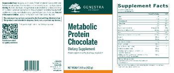 Genestra Brands Metabolic Protein Chocolate - supplement