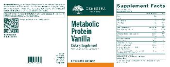 Genestra Brands Metabolic Protein Vanilla - supplement