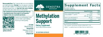 Genestra Brands Methylation Support - supplement