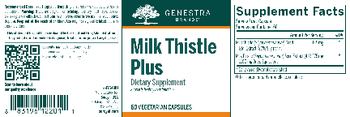 Genestra Brands Milk Thistle Plus - supplement