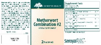 Genestra Brands Motherwort Combination #2 - herbal supplement