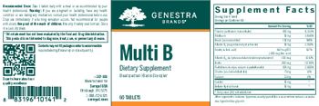 Genestra Brands Multi B - supplement