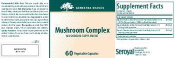 Genestra Brands Mushroom Complex - mushroom supplement