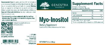 Genestra Brands Myo-Inositol - supplement