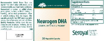 Genestra Brands Neurogen DHA - essential fatty acid supplement