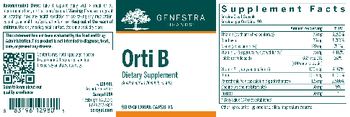 Genestra Brands Orti B - supplement