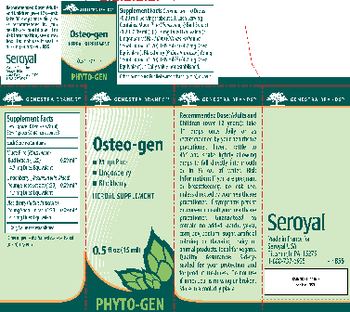 Genestra Brands Osteo-gen - herbal supplement