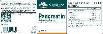 Genestra Brands Pancreatin - supplement