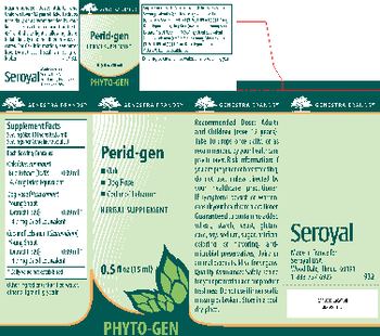 Genestra Brands Perid-gen - herbal supplement