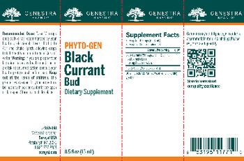 Genestra Brands Phyto-Gen Black Currant Bud - supplement