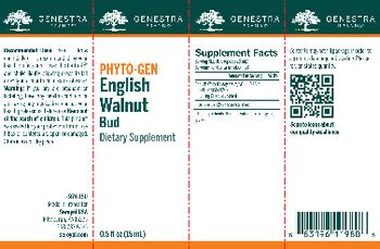 Genestra Brands Phyto-Gen English Walnut Bud - supplement