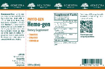 Genestra Brands Phyto-Gen Hemo-gen - supplement