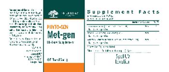 Genestra Brands Phyto-gen Met-gen - supplement