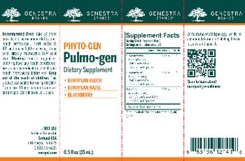 Genestra Brands Phyto-Gen Pulmo-gen - supplement