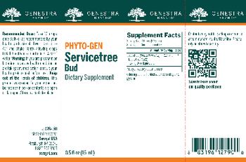 Genestra Brands Phyto-Gen Servicetree Bud - supplement