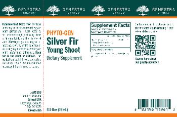 Genestra Brands Phyto-Gen Silver Fir Young Shoot - supplement