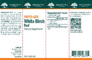 Genestra Brands Phyto-Gen White Birch Bud - supplement