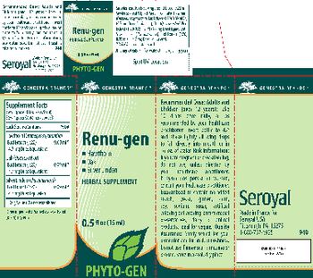 Genestra Brands Renu-gen - herbal supplement