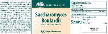 Genestra Brands Saccharomyces Boulardii - probiotic supplement