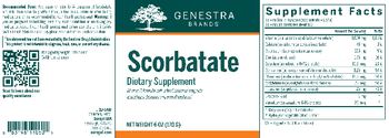 Genestra Brands Scorbatate - supplement