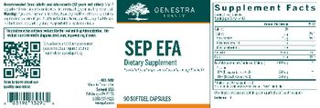 Genestra Brands SEP EFA - supplement