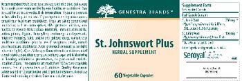 Genestra Brands St. Johnswort Plus - herbal supplement