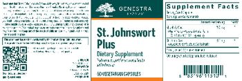 Genestra Brands St. Johnswort Plus - supplement