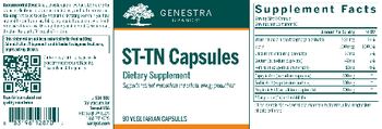 Genestra Brands ST-TN Capsules - vitaminmineral supplement