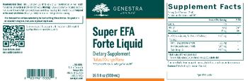 Genestra Brands Super EFA Forte Liquid Natural Orange Flavor - supplement