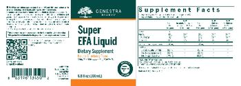 Genestra Brands Super EFA Liquid Natural Strawberry Flavor - supplement