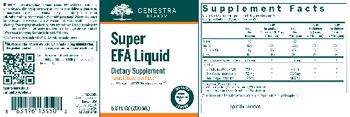 Genestra Brands Super EFA Liquid Natural Strawberry Flavor - essential fatty acid supplement