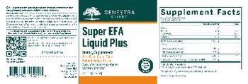 Genestra Brands Super EFA Liquid Plus Natural Orange flavor - supplement