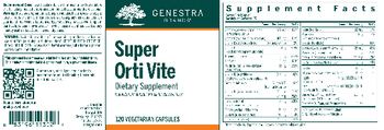 Genestra Brands Super Orti Vite - vitaminmineral supplement