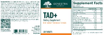Genestra Brands TAD+ - vitaminmineral supplement