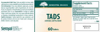 Genestra Brands Tads - adrenal supplement