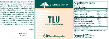 Genestra Brands TLU - vitamin supplement