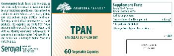 Genestra Brands TPAN - pancreas supplement