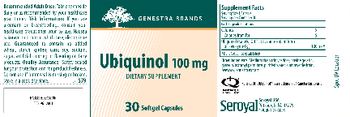 Genestra Brands Ubiquinol 100 mg - supplement
