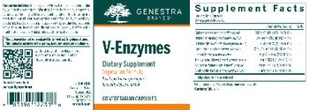 Genestra Brands V-Enzymes - enzyme supplement