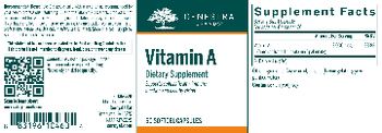 Genestra Brands Vitamin A - vitamin supplement