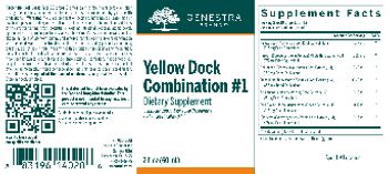 Genestra Brands Yellow Dock Combination #1 - herbal supplement