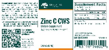 Genestra Brands Zinc C CWS - supplement
