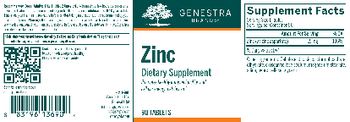 Genestra Brands Zinc - supplement
