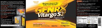GENR8 Vitargo S2 Muscle Fuel & Recovery Natural Tropical Fruit Flavor - supplement
